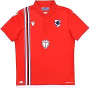 [Macron] Unisex Children's Merchandising Ufficial uc Sampdoria 2021/22 Jersey for Children