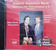 Simca Heled Bach Sonatas for Violoncello 1-3 NEW CD cc