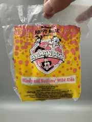 1993 McDonalds Happy Meal Animaniacs Mindy and Buttons Wild Ride Toy SEALED