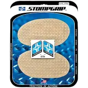 StompGrip Bike / MC Universal Small Volcano Tank Traction Pad Kit In Clear