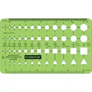 Berol® RapiDesign® Template: Staedtler Scetch Master 977 735 Template
