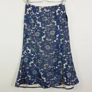 [ COOPER ST ] Womens Blue Lace Skirt NEW + TAGS | Size AU 6 or US 2