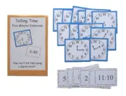 Teacher Made Math Resource Center Game Telling Time Five Minute Intervals