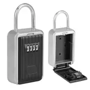 Wall Hanging Outdoor Key Storage Lock Box 4digit key Safe
