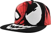 [Concept One] Spider-Man and Venom Takeover Snapback Hat Multicolor, Multicolor, One Size