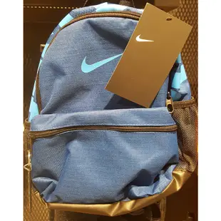 2018 七月 NIKE CLASSIC JUST DO IT MINI 後背包 水藍橘 BA5559-494