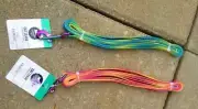 New Whisker City Cat Leash Multicolored Size 6FT Lot of 2 Cat Leash