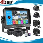 7" Monitor DVR AHD 1080P 180 degree Backup Camera Truck Caravan Reversing System