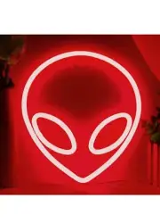 VIFULIN Scarlet Alien Neon Sign Alien Light, Alien Neon Lights