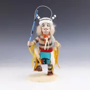 NATIVE AMERICAN NAVAJO CLOWN KACHINA BY DORADEEN FRANK