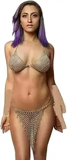 [KORE NS] Chainmail New Hot and Sexy Silver Color Bikini Party wear, Multicolor