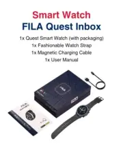 FILA Smart Watch for Men Women, many feats & Android iOS compatible *New Model*