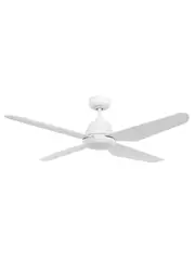 Aria 122cm DC Fan with Light in White
