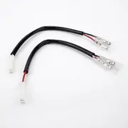 Aharon Motorcycle bike LED indicator blinker turn signal lights 12V cable wire adapter for Honda