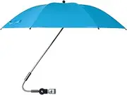 Umbrella for Stroller with Clamp - Extra Large Stroller Umbrella SPF 50+ Sun Shield with Clamp | 360 Degree Adjustable Stroller Sun Shade for Trolley, Wheelchair, Beach Chair