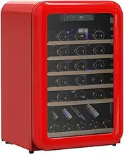 Bodegas Constant Temperature Wine Cabinet, 115 -Liter Small Refrigerator, Mini 4 ℃ -22 ℃, Hay Wood Shelf Imported 6 Layers Three Layers Three