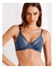 [Chloe & Lola] Soothe Sheer Under Wire Bra in Blue