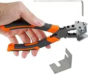 V-Shaped Mitre Shear 90° Angle Scissors Mitre Cutter with Non-Slip Handle Rubber Strip Scissors Window Rubber Band Mitre Cutter Scissors Mitre Scissors Cutting Tool for Window Door