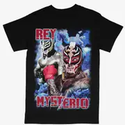 Rey Mysterio Tee Shirt ECW WCW WWF WRESTLING T-shirt