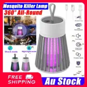 LED Mosquito Killer Lamp Insect Catcher Fly Bug Zapper Trap UV Mozzie Electric