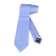 EMPORIO ARMANI 字母刺繡LOGO簡約設計真絲領帶(寬版/天空藍)