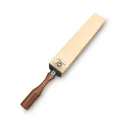 4 Sided Barber Leather Wooden Strop Professional Straight Razor Sharpening Strop