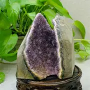 1340g Natural Amethyst Geode Mineral Specimen Crystal Quartz Energy Decoration