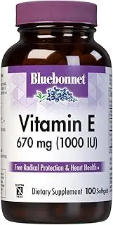 Bluebonnet Nutrition - Natural Vitamin E Mixed Tocopherols 1000 IU - 100 Softgels