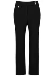 Veronica Beard Renzo Straight-leg Trousers - Black - 12 12