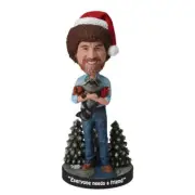 Bob Ross Christmas Holiday Royal Bobbles Bobblehead