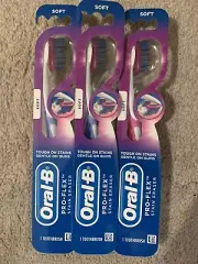 Oral-B Pro-Flex Toothbrush Soft, Pack of Three