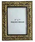 Ashley Furniture Ornate Floral Photo Frame 5” X 7” Resin