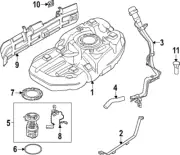 Genuine Nissan Pump Complete-Fuel 17040-6SA0C