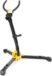 Hercules Stands DS630BB Alto/Tenor Saxophone Stand with Auto Grip