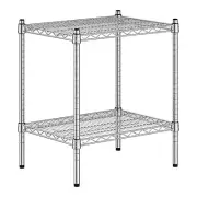 Regency 18" Wide NSF Chrome Wire 2-Shelf Kit with 27" Posts WS-460EC1824K22