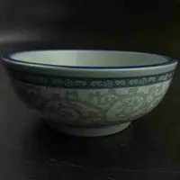 在飛比找有閑購物優惠-日本淺田窯青藍色藤蔓陶瓷碗