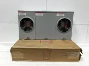 Milbank U1252-X-HSP 4 Terminal Ringless Large Closing Plate 2 Gang/Position