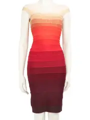 Ombré Bridget Bandage Dress