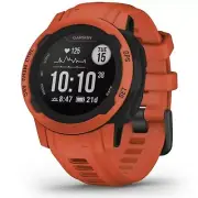 Garmin 010-02563-16 Instinct 2S Poppy GPS Smartwatch Standard Edition Watch