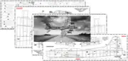 B-17 Flying Fortress 75" Wingspan Model RC Airplane Plans & Templates Printed
