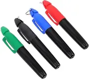 JOINPAYA 4PCS Golf Marker Pens with Triangle Hook Clips Durable Markers for Accurate Line Drawing for Golf Course Easy to Use Longlasting Design