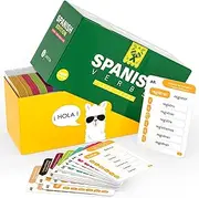 Briston 1000 Spanish Verb Conjugation Flash Cards (500 Double-Side Cards) with 9 tenses