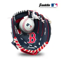 在飛比找蝦皮購物優惠-【迪卡儂】FRANKLIN MLB 紅襪隊 兒童棒球手套球組