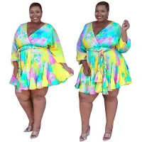 在飛比找Yahoo!奇摩拍賣優惠-S-5xl sexy African lady dress 