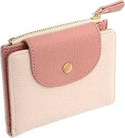 [Minkissy] Fashion Coin Purse Small Coin Bag Zipper Closure Compact Change Pouch for Handbags and Pockets
