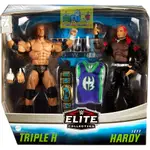 ☆阿SU倉庫☆WWE TRIPLE H VS JEFF HARDY ELITE 2-PACK 巨星經典對決精華版雙人組