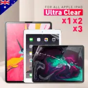HD Ultra Clear Screen Protector For Apple iPad 5 6 Air 1 2 Mini Pro 11" 12.9"