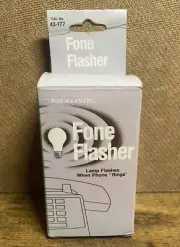 REALISTIC 43-177 FONE FLASHER NIB
