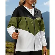 Men's Windbreaker Hiking Jacket Hardshell Jacket Outdoor Waterproof Windproof Hiking Outfits Hiking Clothes Spring Autumn / Fall Top Camping / Hiking / Caving
