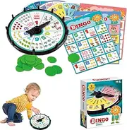 Party Bingo Games | Family Bingo Game | Bingo for Kids, Adult Bingo Game Counting Matching Game Fun Family Bingo Reusable Bingo Set Skill Development Bingo Bingo Skills Game Kids Bingo Game
